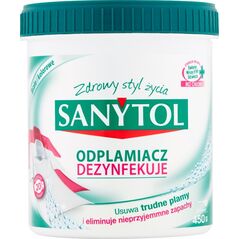 SANYTOL Odplamiacz w proszku SANYTOL do koloru i białego 450 g