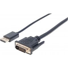 Kabel Manhattan DisplayPort - DVI-D 3m czarny (152136)