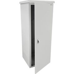 Alantec Zewnętrzna szafka rack wisząca 19" 42U 600x600, 4 belki nośne, 4 przepusty kablowe, kolor szary ALANTEC