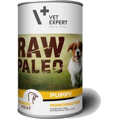 VetExpert Vetexpert RAW PALEO puppy turkey 400g - indyk puszka