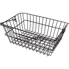 Basil Rear trunk basket CAIRO Bottom hooks, steel black (BAS-11011)