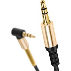 Cable Mozos Jack 3.5mm - Jack 3.5mm 1m gold (KSM1M)