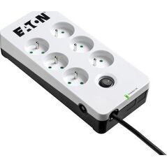 Power strip Eaton Protection Box for overvoltage 6 sockets 1 m white (PB6F)