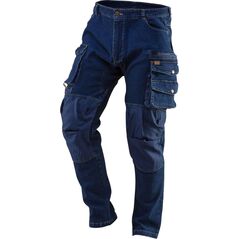 Neo Working trousers (DENIM working trousers, knee reinforcements, size L)