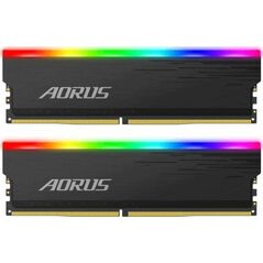 Memory Gigabyte AORUS RGB, DDR4, 16 GB, 3733MHz, CL19 (GP-ARS16G37)