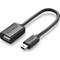 Ugreen US249 miniUSB - Προσαρμογέας USB USB Μαύρο (UGR1086BLK) 9541127