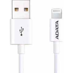 USB cable ADATA USB-A - Lightning 1 m White (AMFIPL-1M-CWH)