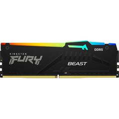 Μνήμη Kingston Fury Beast RGB, DDR5, 16 GB, 4800 MHz, CL38 (KF548C38BBA-16) 10589108