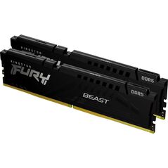 Μνήμη Kingston Fury Beast, DDR5, 64 GB, 5600 MHz, CL40 (KF556C40BBK2-64) 9992353