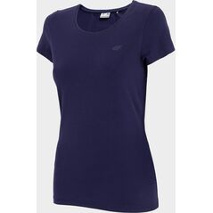 4f Γυναικείο T-shirt H4Z22-TSD350 Σκούρο μπλε μέγεθος 10994260