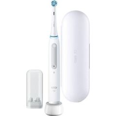 Oral-B Toothbrush iO Series 4 Quite White Magnetic Toothbrush + Case 11931650