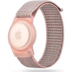 Tech-Protect TECH-PROTECT NYLON FOR KIDS APPLE AIRTAG PINK