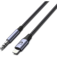 Καλώδιο USB Lightning Unitek - Mini Jack 3,5 mm 1 m Μαύρο (M1209A) 12734891