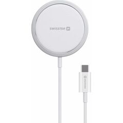 Charger Swissten Swissten Mag Stick Wireless Charger 15W for Apple iPhone (compatible with MagSafe)