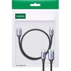 USB cable Ugreen USB-C - microUSB 0.5 m Grey (15231)