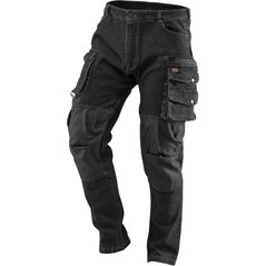 Παντελόνι εργασίας Neo DENIM, μαύρο, μέγεθος XS 12898357