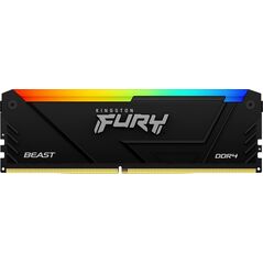 Memory Kingston Fury Beast RGB, DDR4, 32 GB, 3200MHz, CL16 (KF432C16BB2A/32)