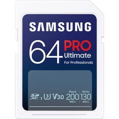 Κάρτα Samsung Pro Ultimate SDXC 64 GB UHS-I U3 V30 (MB-SY64S/WW) 13156340