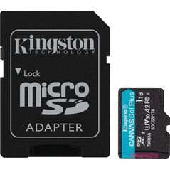 Kingston Canvas Go! Plus MicroSDXC 1TB Class 10 UHS-I/U3 A2 V30 (SDCG3/1TB) 13232325