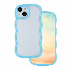 Wave case for iPhone 13 Pro Max 6,7&quot; blue 5907457779143