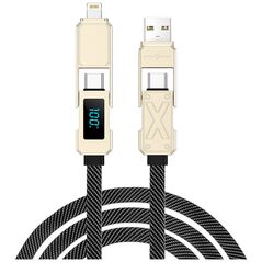 WIWU X series charging cable Wi-C039 A+C-C+L 100W, 150cm 6976975612590