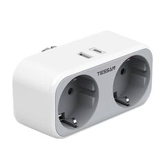 Tessan Tessan Wall Socket TS-WS02DE01 064602  TS-WS02DE01 έως και 12 άτοκες δόσεις 6975799319548