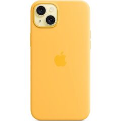 Apple Apple iPhone 15 Plus Silicone Case with MagSafe sunshine