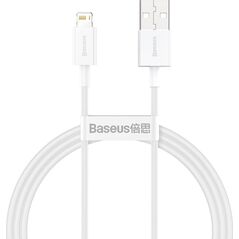 Kabel USB Baseus USB-A - Lightning 1 m Biały (CALYS-A02)