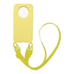 Θήκη Σιλικόνης με Strap CarryHang Sonique Xiaomi Poco X3 NFC / Poco X3 Pro Κίτρινο 5201101774844