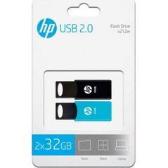 Pendrive HP Pendrive 32GB USB 2.0 TWINPACK HPFD212-32-TWIN