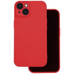 Silicon case for iPhone SE 2024 red 5907457798489