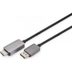 Kabel Digitus DisplayPort - HDMI 1 m czarny (DB-340305-010-S)