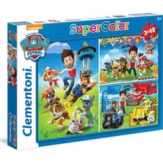 Clementoni Puzzle 3x48 Super Kolor Psi Patrol