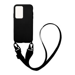 Θήκη Σιλικόνης με Strap CarryHang Sonique Xiaomi Xiaomi 12 Pro 5G Μαύρο 5201101783716