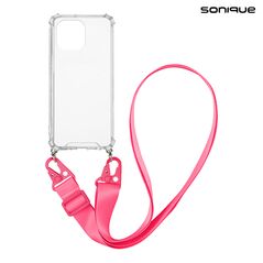 Θήκη Σιλικόνης με Strap Sonique Armor Clear Xiaomi Mi 11 Φουξ 5201101894252