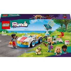 LEGO Friends Samochód elektryczny i stacja ładująca (42609)