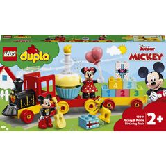 LEGO Duplo Disney Urodzinowy pociąg myszek Miki i Minnie (10941)