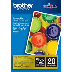 Brother Papier fotograficzny do drukarki A6 (BP71GP20)