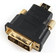 Adapter AV Gembird HDMI - DVI-D czarny (A-HDMI-DVI-1)