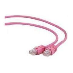 Gembird patchcord RJ45, osłonka zalewana, kat. 5e, UTP, 5m, różowy PP12-5M/RO