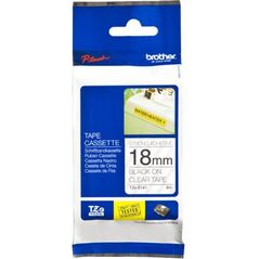 Brother Tapes TZeS141 18mm clear black (TZES141)