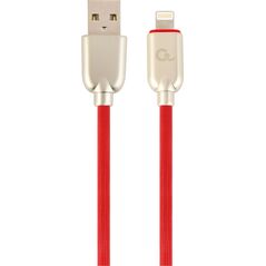 Kabel USB Gembird USB-A - Lightning 1 m Czerwony (CC-USB2R-AMLM-1M-R)