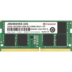 Pamięć do laptopa Transcend JetRam, SODIMM, DDR4, 32 GB, 2866 MHz, CL19 (JM2666HSE-32G)