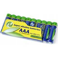 Gembird GEMBIRD Super Alkaline AAA Batteries 10pack