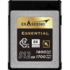 Karta ExAscend Karta pamięci ExAscend Essential CFexpress B 512GB