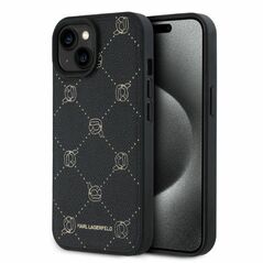 Karl Lagerfeld IPhone 15 Case - Karl Lagerfeld Leather MagSafe (KLHMP15SPGKHPHK) - Karl Head 3666339252649 έως 12 άτοκες Δόσεις