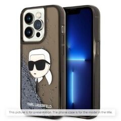 Karl Lagerfeld Case for iPhone 15 Plus - Karl Lagerfeld Hardcase Glitter - Karl Head 3666339086893 έως 12 άτοκες Δόσεις