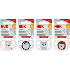 NUK NUK Pacifier USP 0-6 SPACE 10730269 1/6 13307868 4008600313182