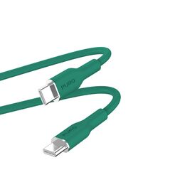 PURO ICON Soft Cable USB-C/USB-C 1.5m (Jade) PUR672 8018417442254