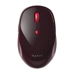 Havit MS76GT Plus 1600 DPI plug&play 2.4 GHz wireless mouse (red) HVT229 6939119048747